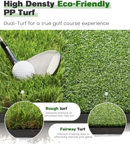 Premium Dual-Turf Golf Mat: 5x4ft, 21mm to 50mm Thickened Base - Image 2