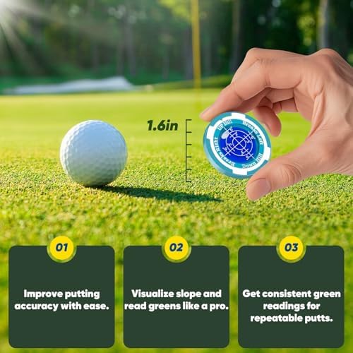 GreenNav Pro-High Precision Golf Green Reader & Golf Ball Marker - Image 2