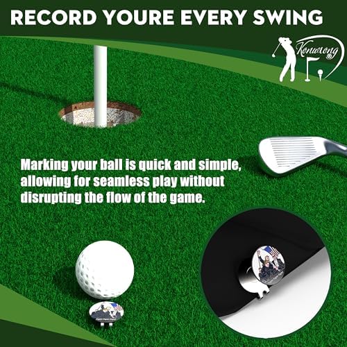 Funny Golf Ball Marker Magnetic Hat Clip - Image 3