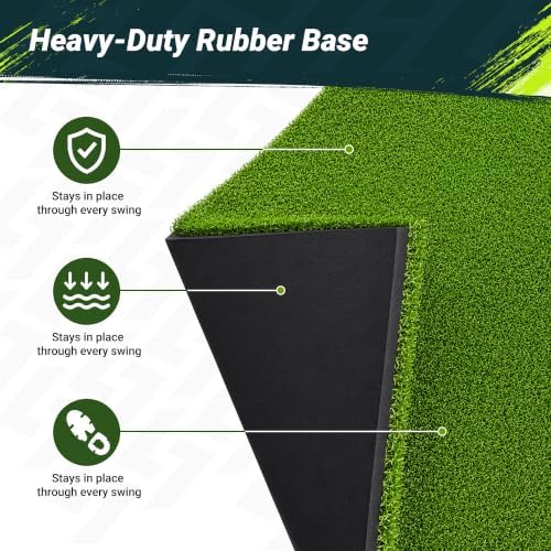 SAPLIZE Foldable Heavy-Duty Golf Hitting Mat - Image 5