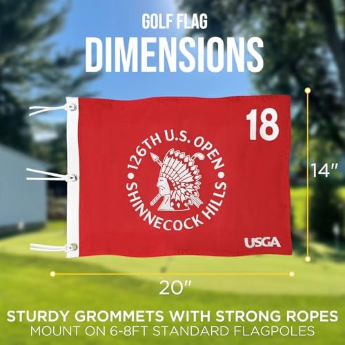 2026 U.S. Tour Embroidered Golf Flag, 14 x 20 in - Image 4