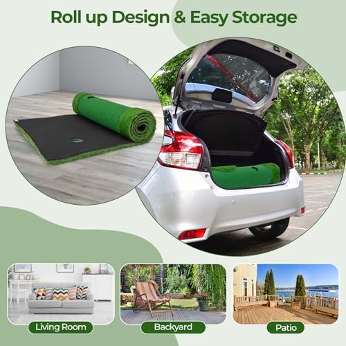 ULTIMATE 10FT Golf Putting Green, Golf Training Mat - Image 3