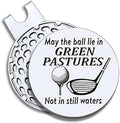 Men Golf Ball Marker with Magnetic Hat Clip, Funny Golf Accessories Gifts by GEYGIE