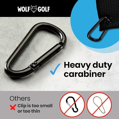 Wolf Golf Towels May The Course Be - Image 7