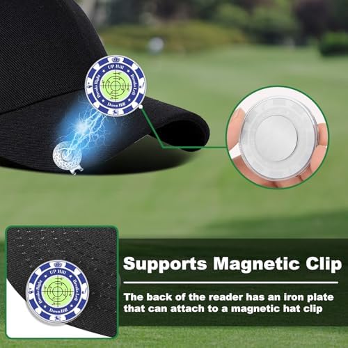 2 Pack Golf Green Reader, Ball Marker - Image 3