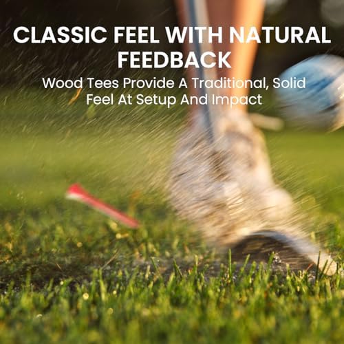 FINGER TEN Golf Tees Wood Bulk - Image 5