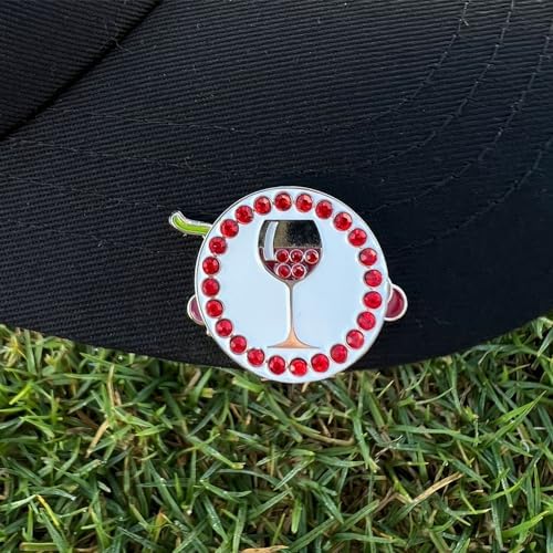 Giggle Golf Happy Hour Bling Golf Ball Marker - Image 4