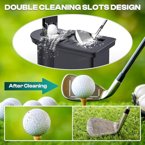 DRIVE UP Golf Cart Ball Washer and Club Head Cleaner Kit, Suitable - Image 3
