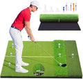 5x4ft & 6x4ft Extra Large Golf Hitting Mat, 26mm Thick Tri-Turf Golf Practice by Unknown