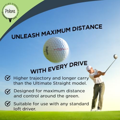 Polara Self-Correcting Golf Balls, Soft Feel, Straighter Flight - Image 2