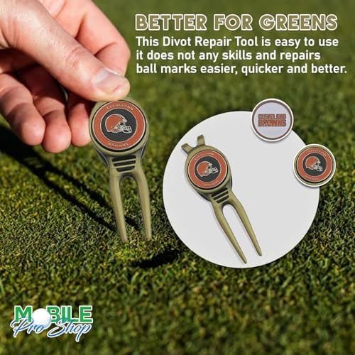 Divot Repair Tool with Double-Sided Removable Magnetic Ball Marker - Image 6