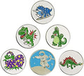 Myartte Golf Ball Marker 24.4 mm Assorted Patterns by Myartte