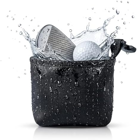 Golf Club & Ball Cleaner Bag Portable Scrubber Groove Cleaner by Unknown