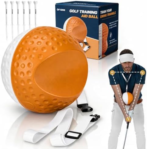 Golf Training Aid Ball – Forearm Connection Swing Trainer by Orvane