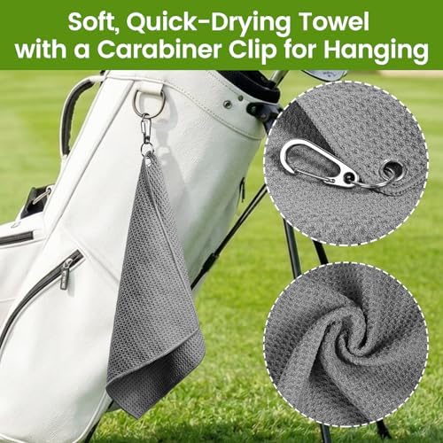 Golf Club Cleaner Brush with Water, Rotating Cover and 4 oz Bottle - Image 6