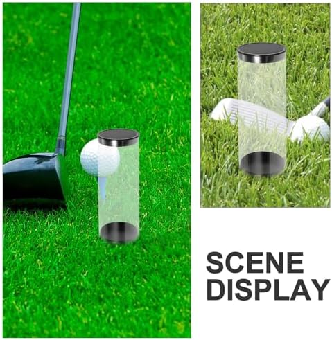3pcs Plastic Golf Ball Display Case Tube - Image 4