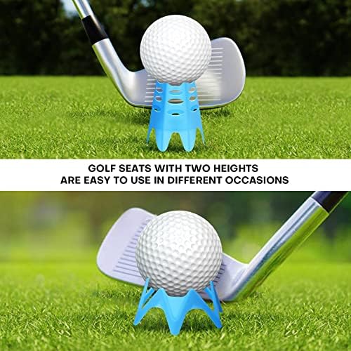 Golf Simulator Tees, 24 Pack, 12 Tall 12 Short Golf Tees - Image 6