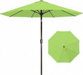 9FT Auto-Tilt Patio Umbrella|Outdoor Market Table Umbrella by YourPerfectOutdoorEscape