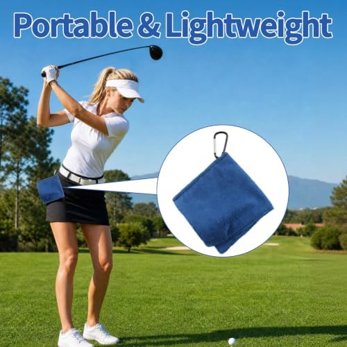 3PCS Golf Ball Towel Small Pocket Towel - Image 3