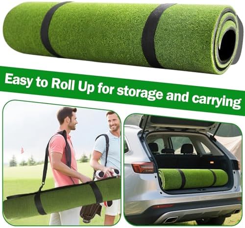 Golf Mat 5x4ft, 26-50mm Golf Hitting Mat - Image 6
