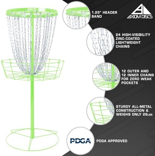 Axiom Discs Lite Disc Golf Basket - Image 2