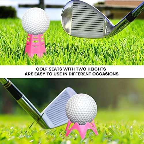 Golf Simulator Tees, 24 Pack, 12 Tall 12 Short Golf Tees - Image 6