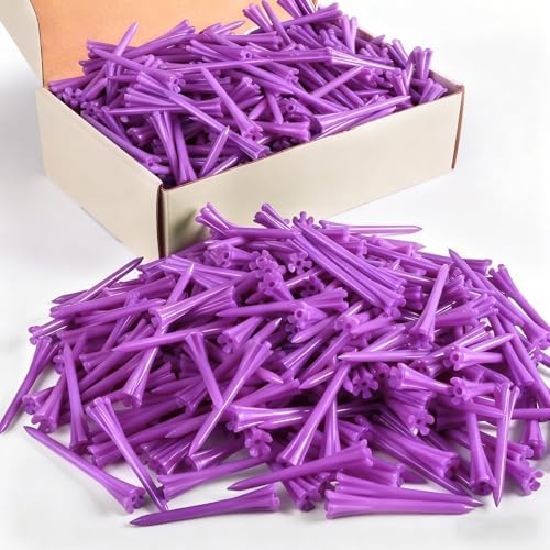 FINGER TEN Golf Tees Plastic Unbreakable by FINGERTENSport