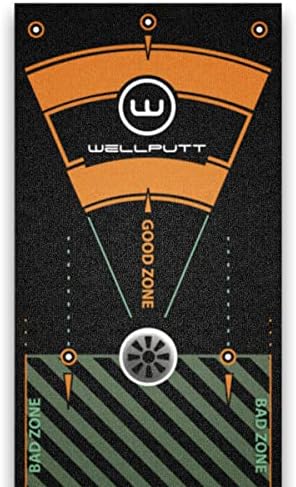 WELLPUTT - Golf Putting Training Mat - 13ft Black - Image 4