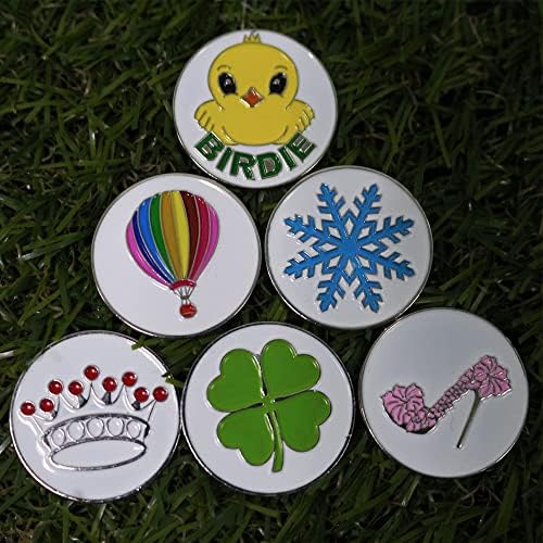 Myartte Golf Ball Marker 24.4 mm Assorted Patterns - Image 3
