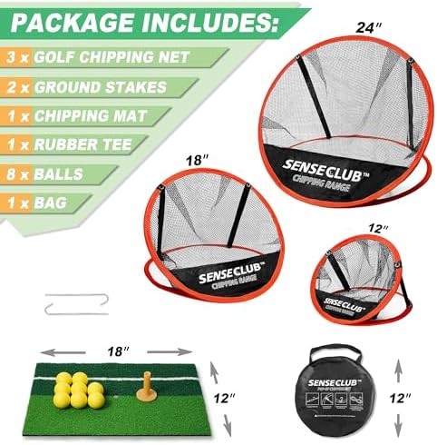 SENSECLUB Foldable Golf Chipping Net - Image 2