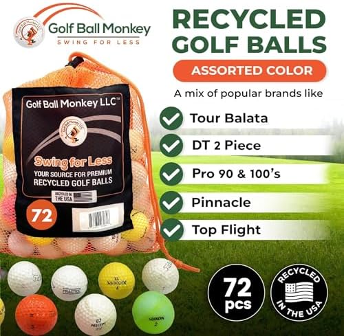 Golf Ball Monkey Hit Away Used Golf Balls Bulk - Image 2