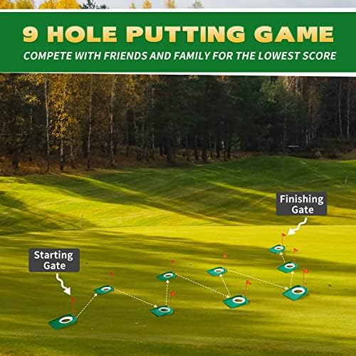 Sotiff 9 Pack Golf Putting Cup - Image 3