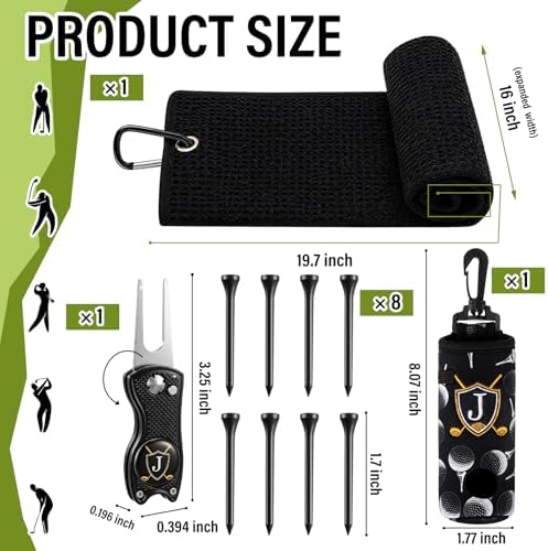 Liliful 12 Pcs Golf Accessories Kit Golf Stuff Gifts - Image 2
