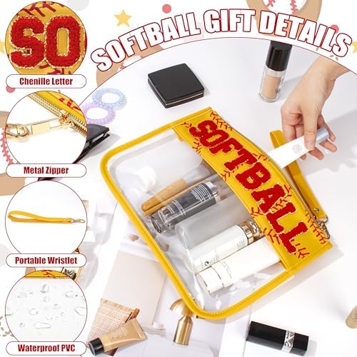 BuyCard Softball Gifts Makeup Bag - Image 3
