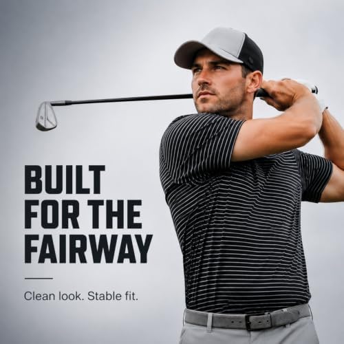 TOP-EX Men's Performance Snapback Hat, Water-Resistant, Breathable Golf Cap - Image 3