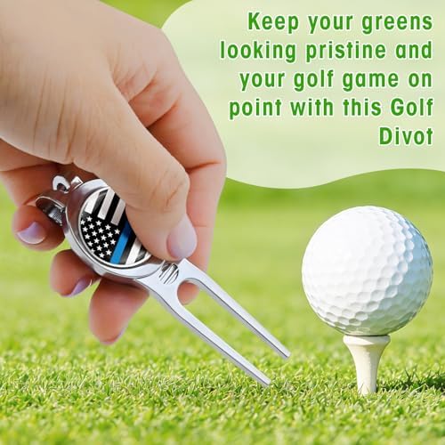 CHIVENIDO Divot Tool Divot Repair Tool, Premium Golf Divot Tool Golf Ball Maker - Image 3