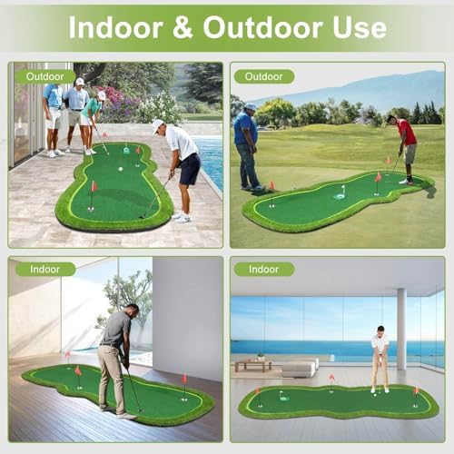 Golf Putting Green Mat, Pro Large Putting Mat - Image 6