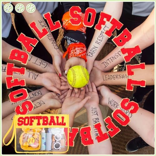 Hillban 2 Pcs Softball Gift Girl Snack Bag Softball Accessories - Image 6