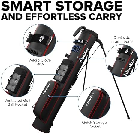 Par 3 Golf Bag, Ultra Lightweight, Small Golf Bag - Image 3