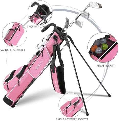 Golf Stand Bag, Lightweight Golf Easy Carry Bag - Image 3