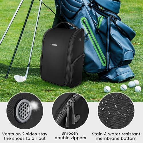 YOREPEK Golf Shoe Bag Men, Golf Accessories Bag - Image 5