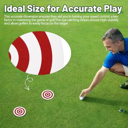RoundFunny 6 Pcs Golf Putting Target Hole Cup - Image 5