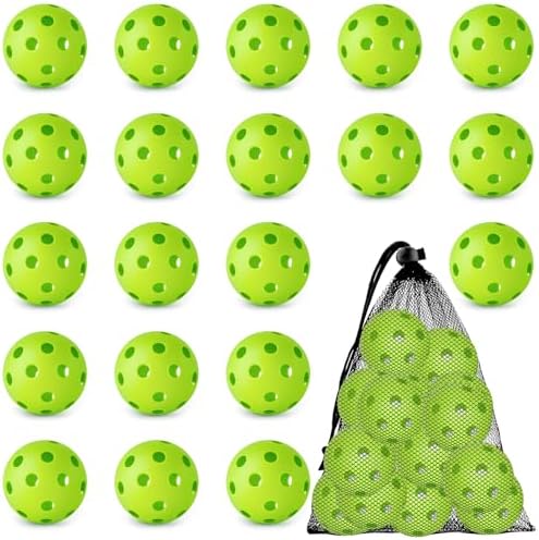 Coopay 20/40 Pack Practice Baseball Softball Plastic Training Balls Lightweight by Coopay