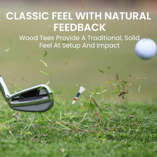 FINGER TEN Short Golf Wood Tees 1 1/2 Inch 250/50Pack - Image 5