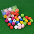 Plastic Golf Balls Practice Limited Flight Golf Training Ball Hollow Swing by Bac-kitchen