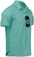 ZITY Mens Golf Polo Shirts Short Sleeve UPF 50+ Moisture Wicking Tshirt by ZITY