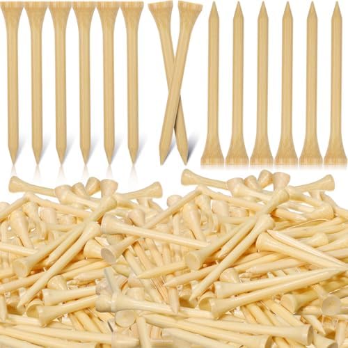 Mudder Bamboo Golf Tees Bulk by Mudder