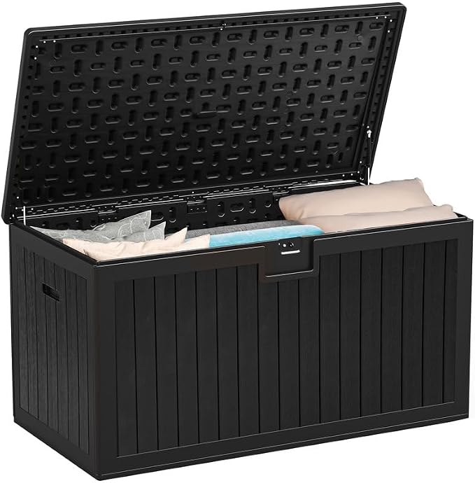 YITAHOME XL 180 Gallon Large Deck Box | Outdoor Storage - Image 6