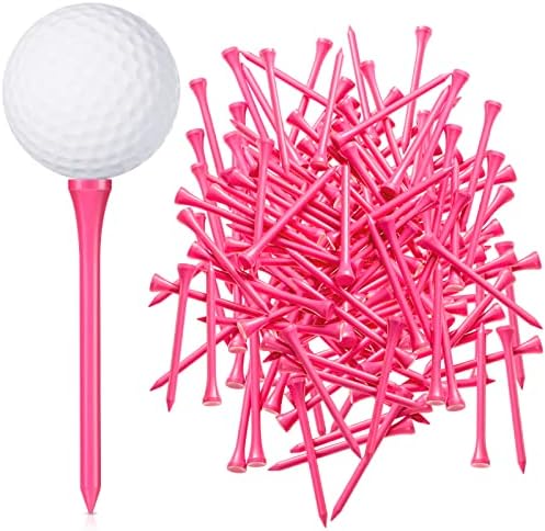 Jenaai 200 Pcs Golf Tees Bamboo Golf Tees by Jenaai