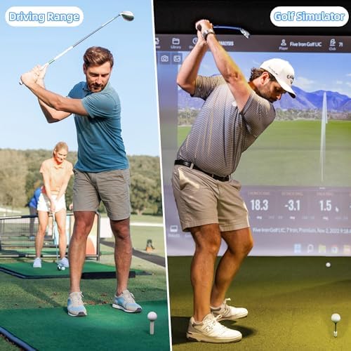 Rubber Golf Tees for Mats, Golf Tee Holder for Driving Range & Simulator - Image 5